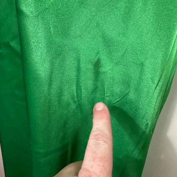 Cache Gorgeous Satin Rhinestones Beaded Sequin 90’s/Y2K Vintage Gown 2 *FLAWS* - Picture 15 of 16